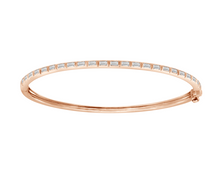 Load image into Gallery viewer, Baguette Diamond Bangle