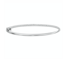 Load image into Gallery viewer, Diamond Pavé Bangle