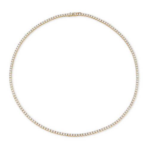 Classic Diamond Tennis Necklace