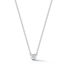 Load image into Gallery viewer, Diamond Bezel Necklace