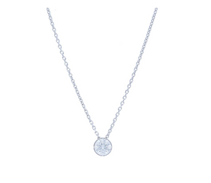 Diamond Bezel Pendant
