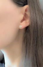 Load image into Gallery viewer, Marquise and Round Diamond Studs